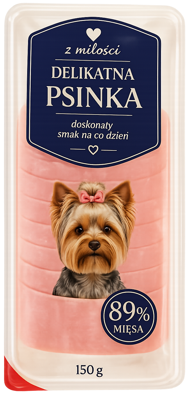 Szynka - Delikatna psinka